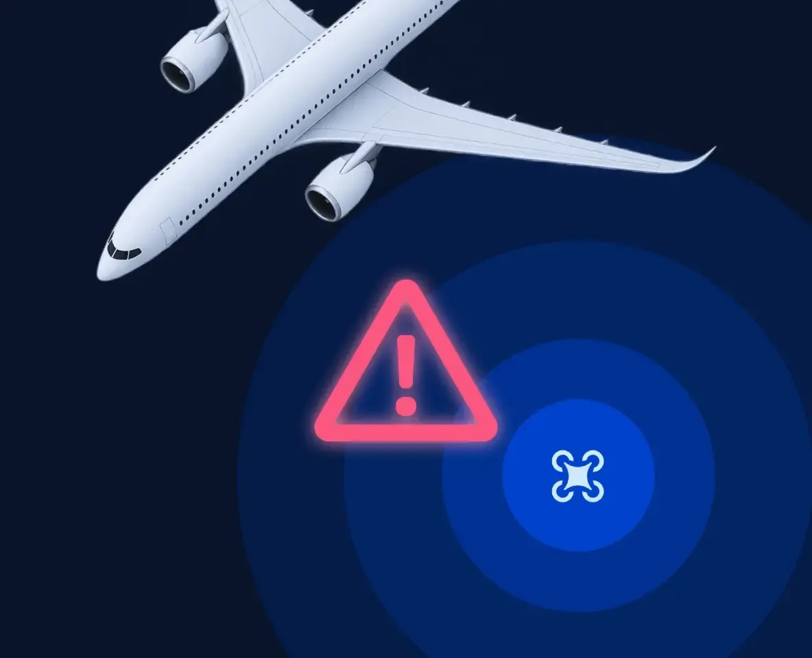 Rilevamento dello spazio aereo tramite droni